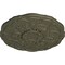 Ekena Millwork Cornelia Ceiling Medallion (Fits Canopies up to 4"), Hand-Painted Witch Hazel, 22 1/2"OD x 1 1/2"P CM22CNWHF - alternate 4